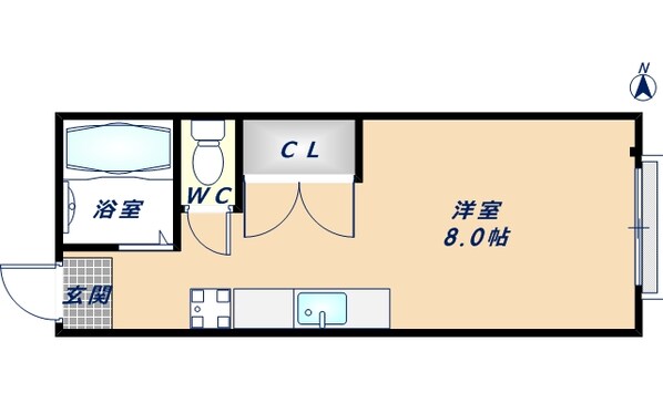 布施駅 徒歩12分 2階の物件間取画像